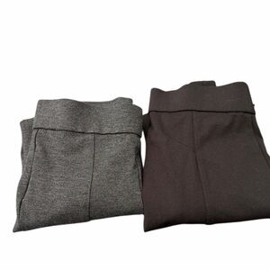 Anne Klein BUNDLE of 2 pants black & gray size small